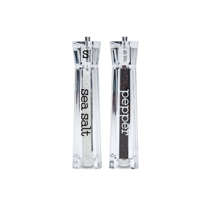Salt And Pepper Shakers Black/White