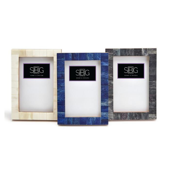 Ivory Mosaic Frames 4x4