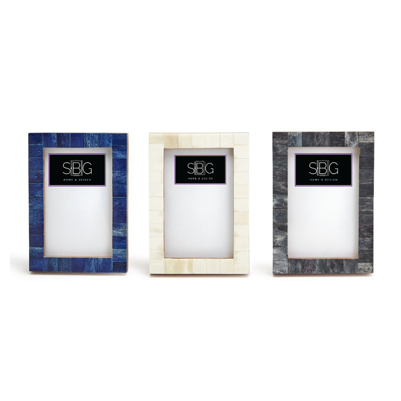 Ivory Mosaic Frames 4x4