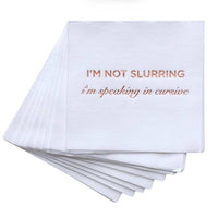 Cloth-Like Cocktail Napkins