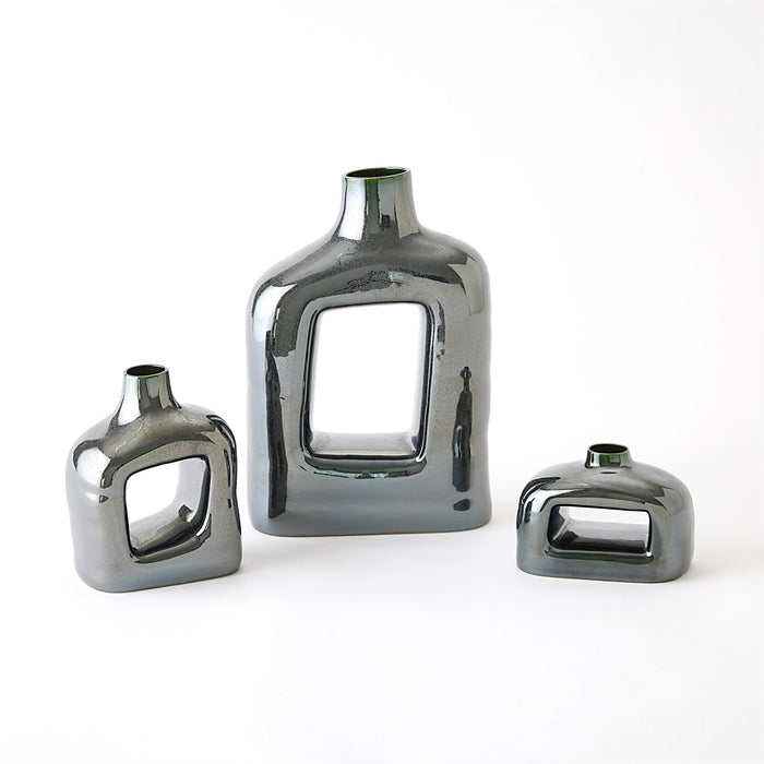 Tropo Vase Silver Set