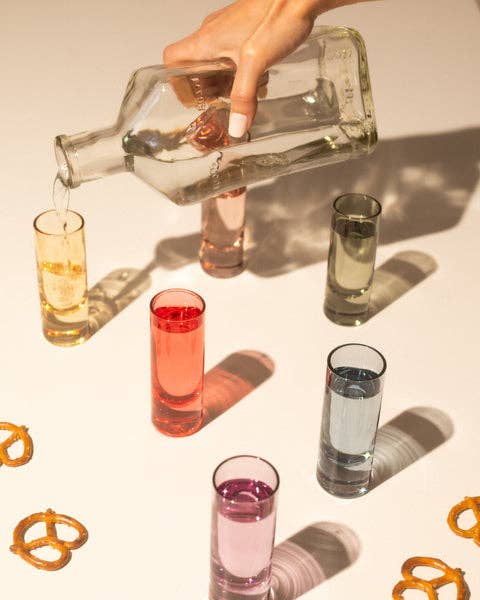 The Tequila Shot Glass Board S/6