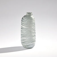 Frosted Stripe Vase