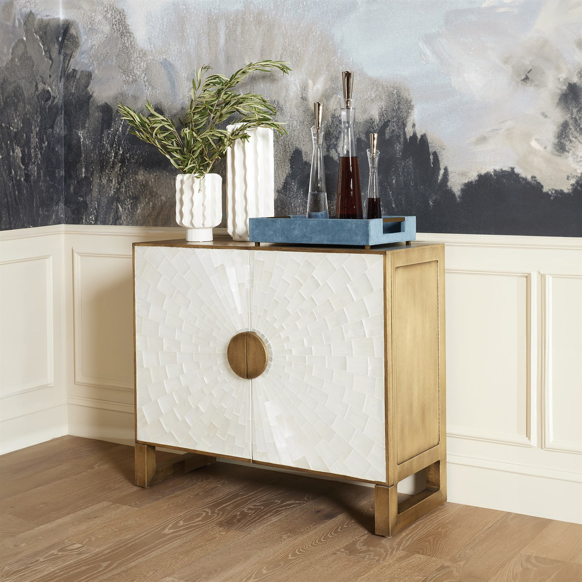 Matte White Vallon Vase