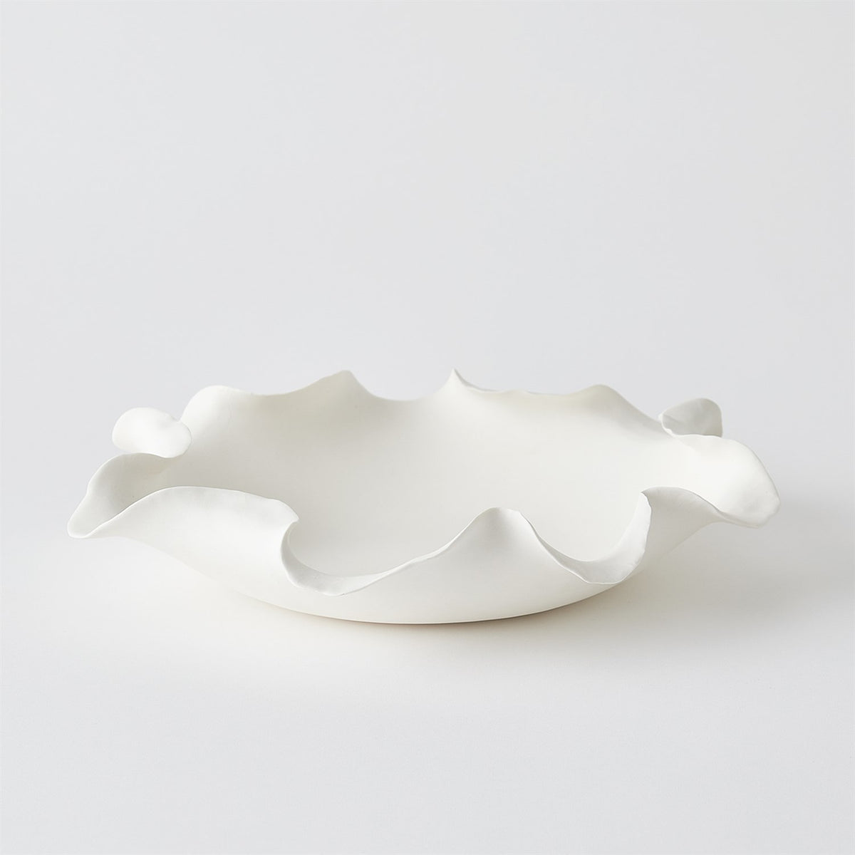 Folios Low Bowl-Matte White