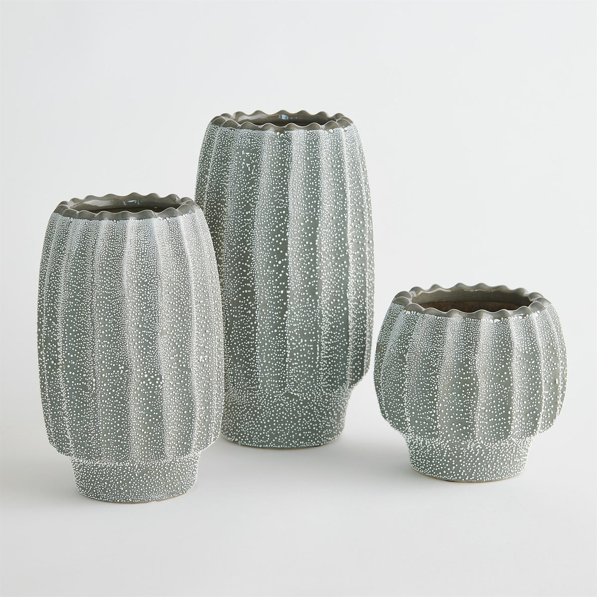 Echinus Vase Grey