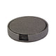 Skate Round Coaster Set charcoal.