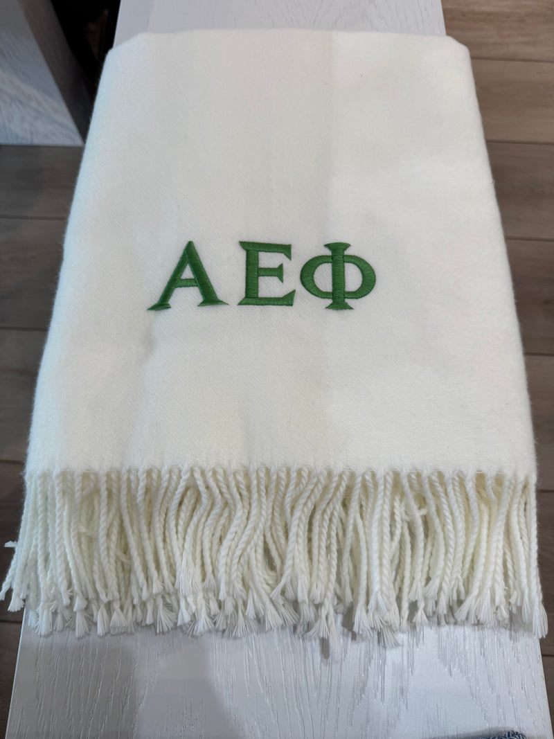 Greek Life Custom Throws