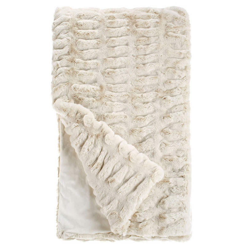 Couture Throw Ivory  60x72