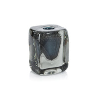 Crystal Bloom Vase Clear, Blue