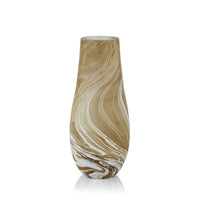 Mango Wood Marbleized Vase