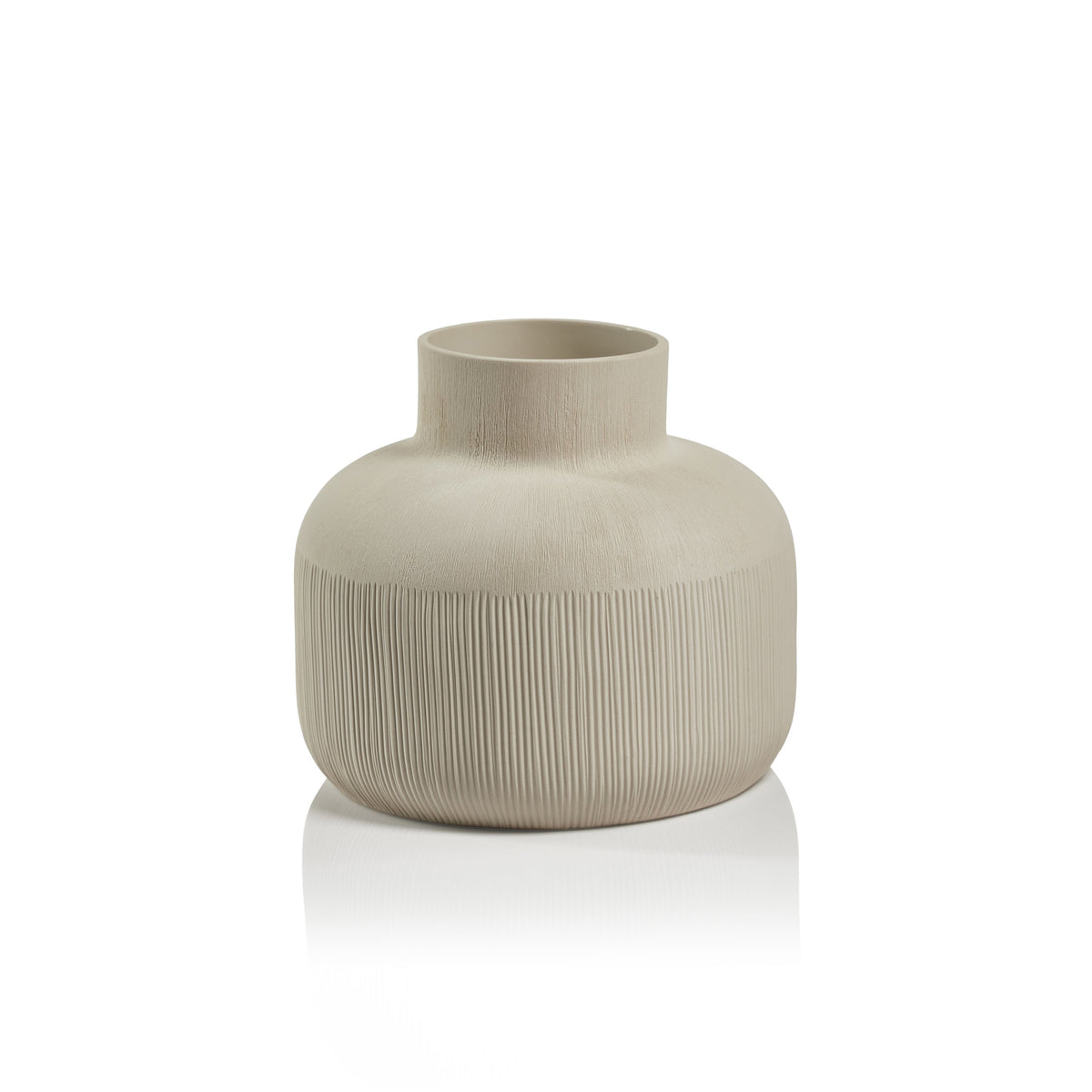 Sugi Porcelain Vase Neutral Gray