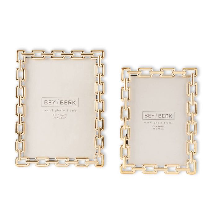 Chain Link Design Picture Frame