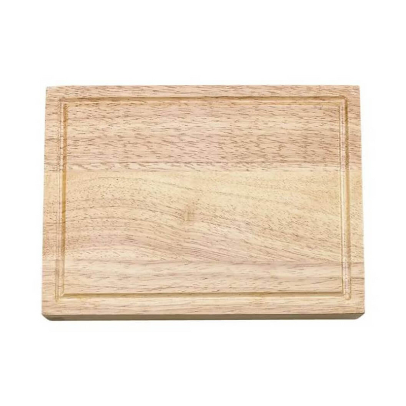 Wooden cheese board.