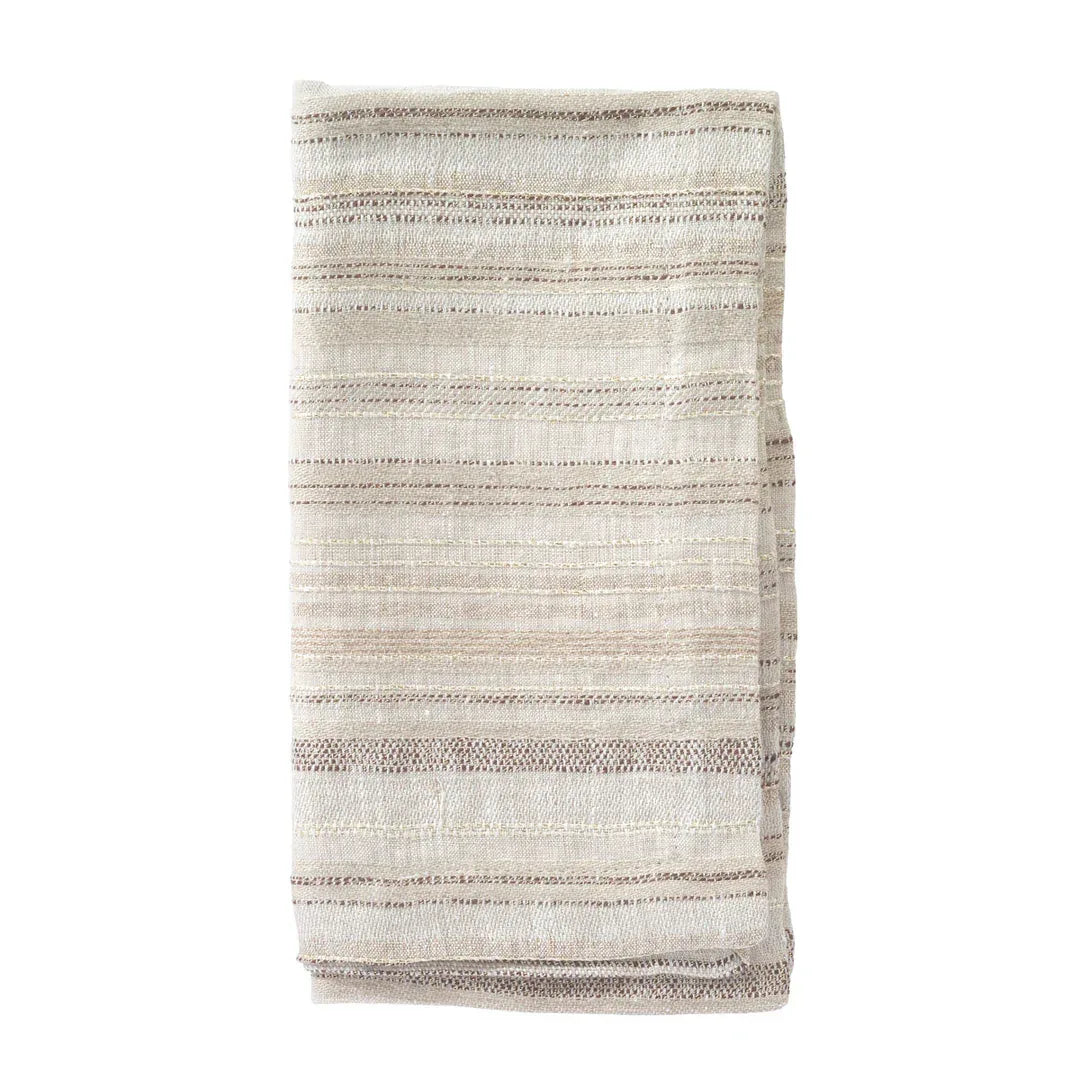 Midas Napkins Set Of 4 Beige Placemats, Napkins, & Napkin Rings