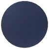 Charm Silver 16'' Round Placemats Set Of 4 Navy Placemats, Napkins, & Napkin Rings