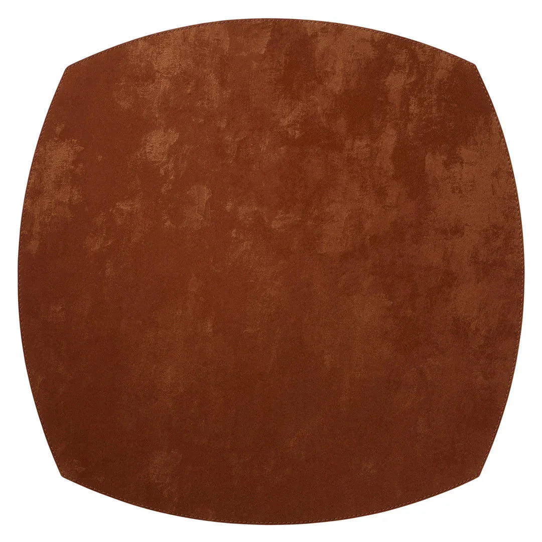 Velvet Placemats S/4 Red Rock Placemats, Napkins, & Napkin Rings