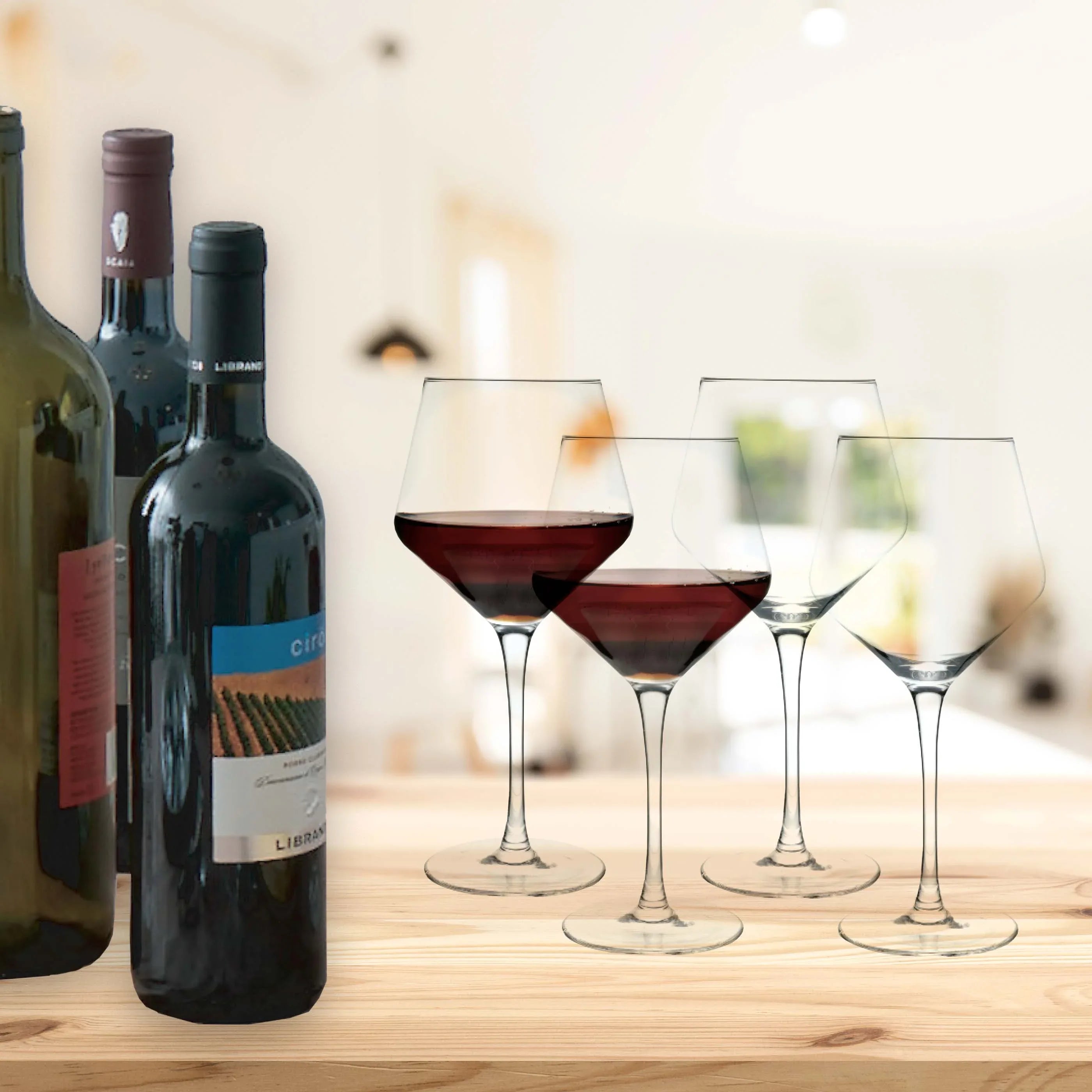 Wine Glasses S/4 Wine Glasses