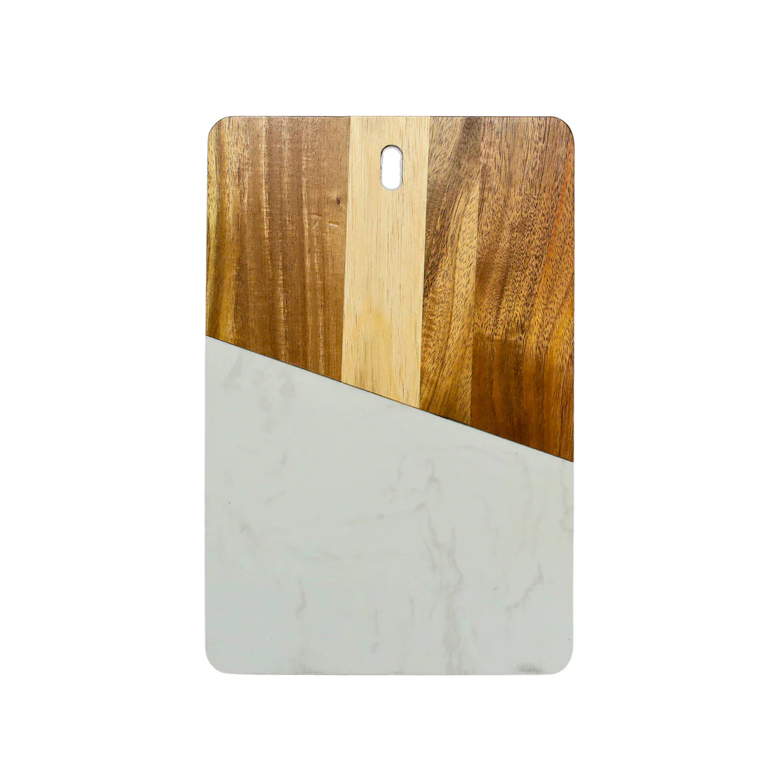 Marble & Acacia Rectangle Wood Board