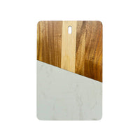 Marble & Acacia Rectangle Wood Board