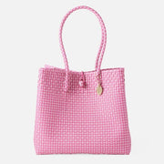 Lauren Tote Pink White Totes