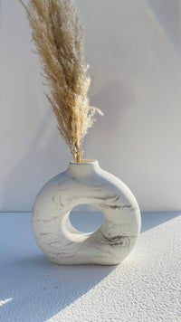 Marble Halo Vase
