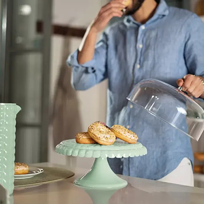 Tiffany Small Cake Stand w/ Dome