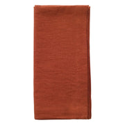 Amalfi 21" Napkin Set of 4 Burnt Orange Placemats, Napkins, & Napkin Rings