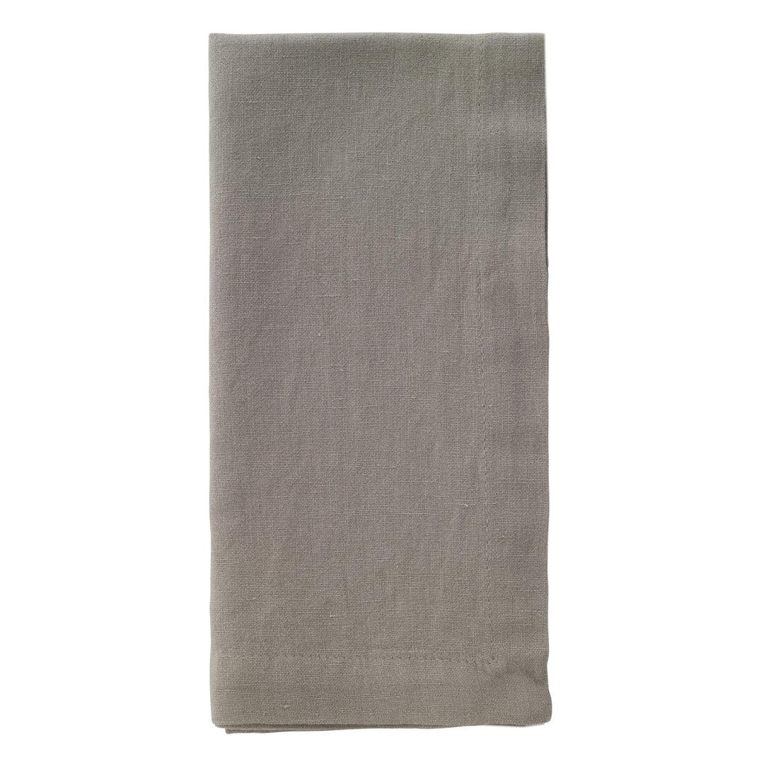 Amalfi 21" Napkin Set of 4 Pebble Placemats, Napkins, & Napkin Rings