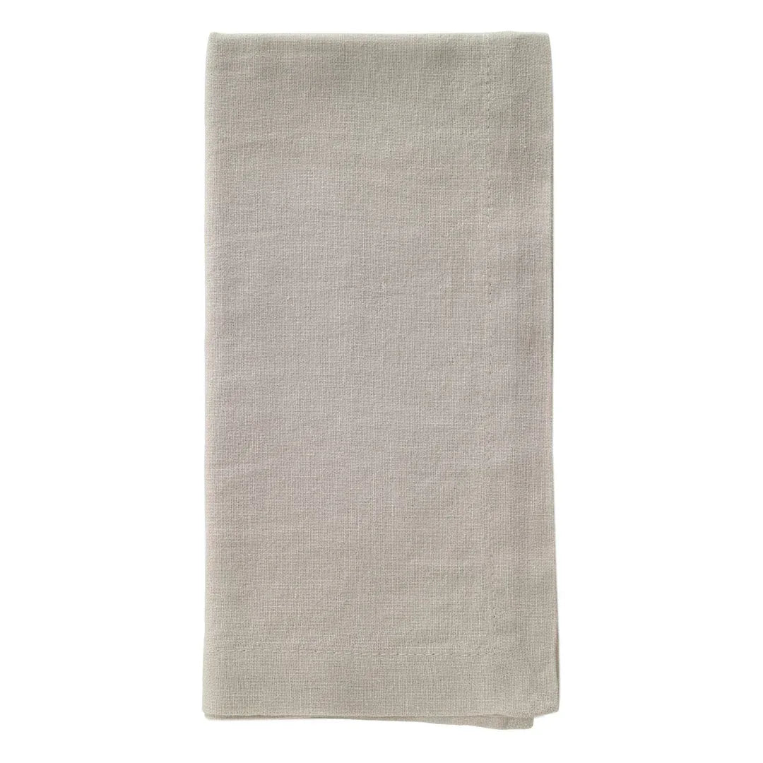 Amalfi 21" Napkin Set of 4 Tan Placemats, Napkins, & Napkin Rings
