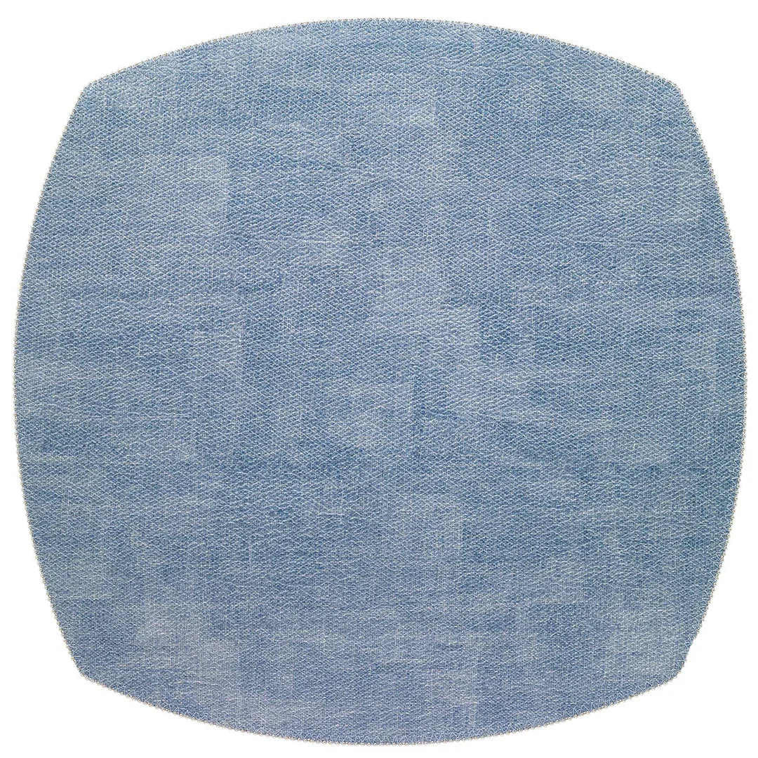 Allure Elliptical Placemats s/4 Ice Blue Placemats, Napkins, & Napkin Rings