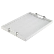 Stingray Rectangle Tray With Handles Oyster Serving Tray