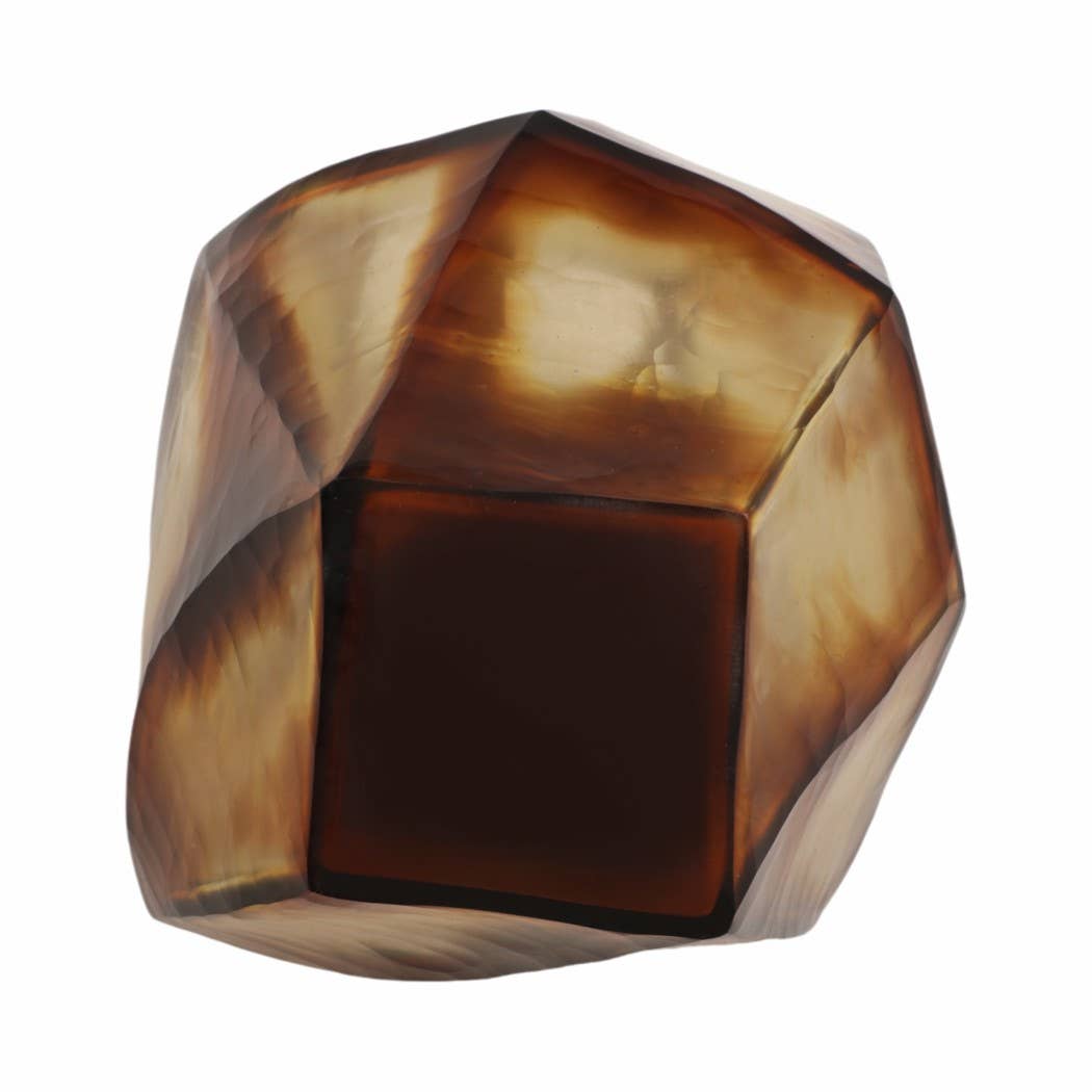 Foundation Glass Geometric Vase