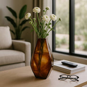 Foundation Glass Geometric Vase