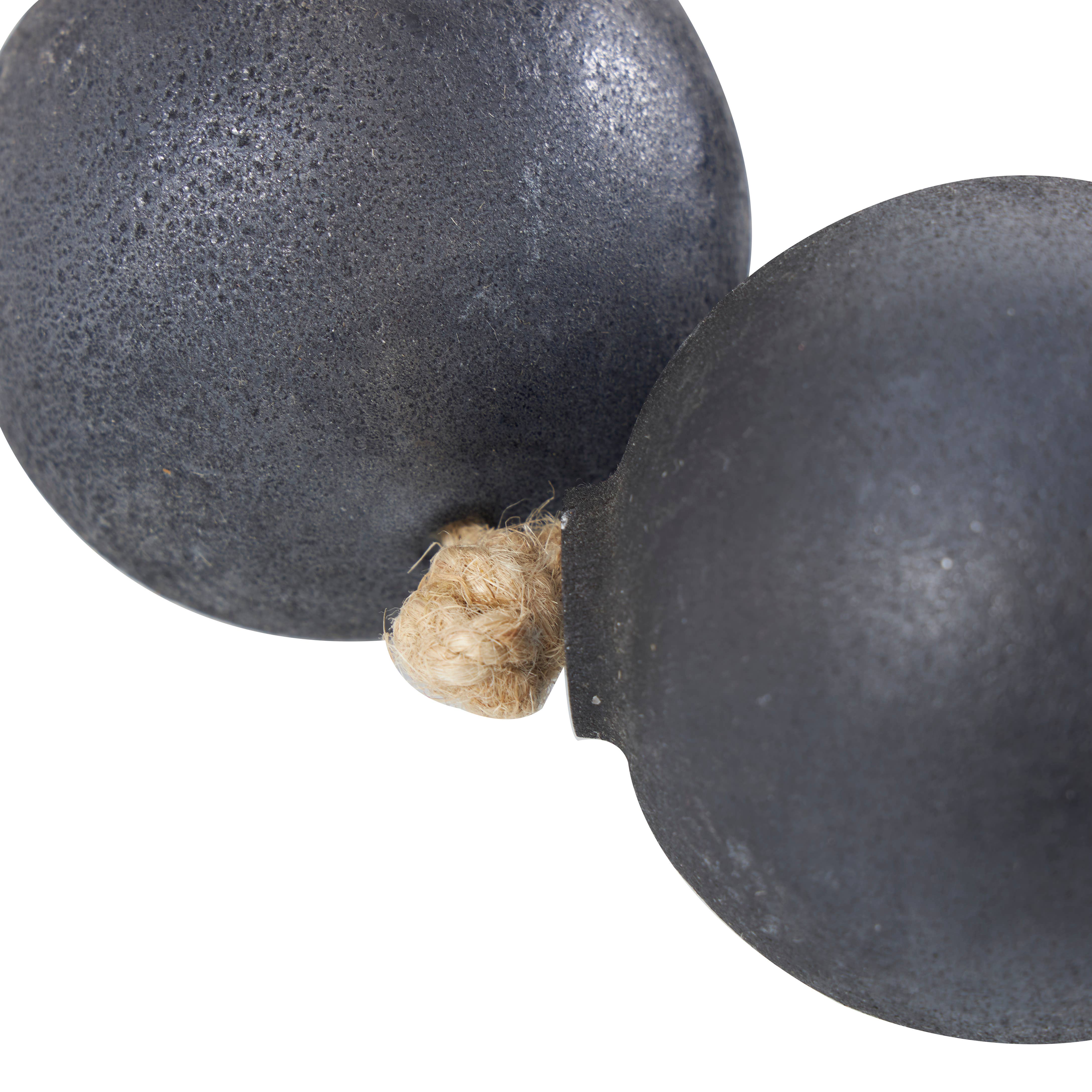 Coastal Glass Garland With Tassel