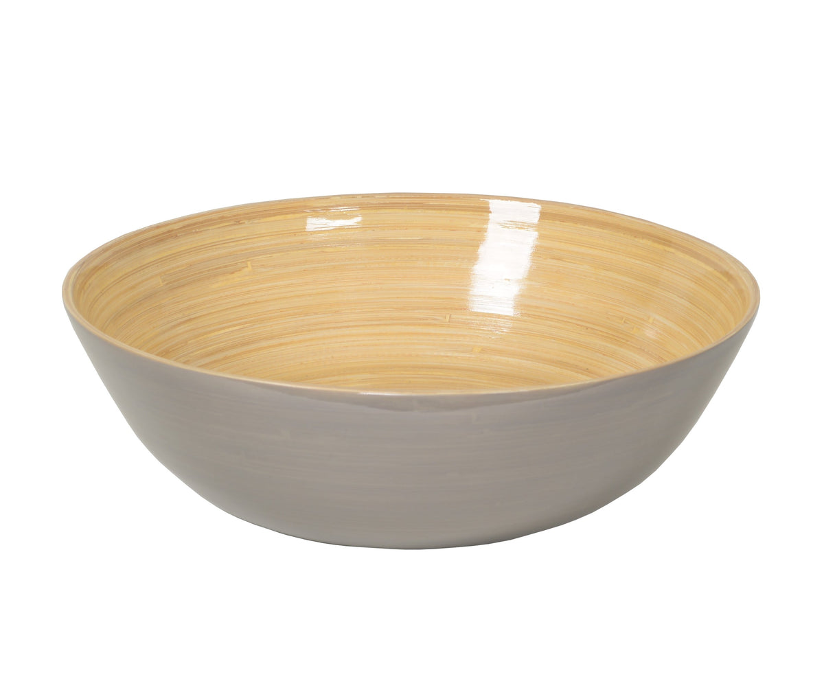 Bamboo Bowl & Server Set