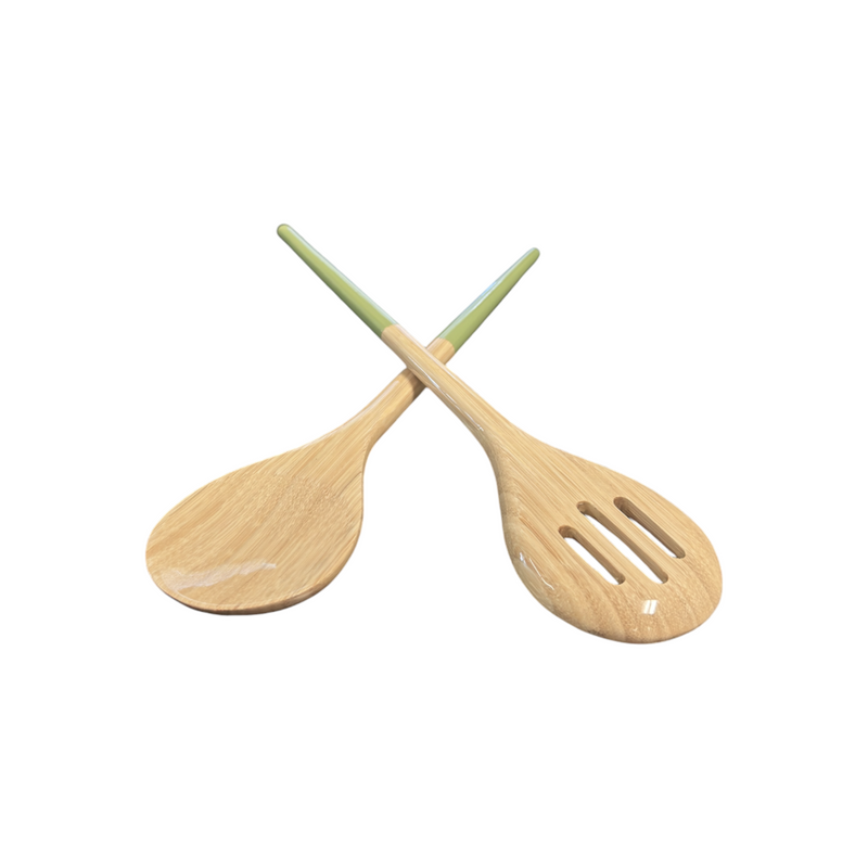 Bamboo Bowl & Server Set