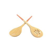 Bamboo Bowl & Server Set