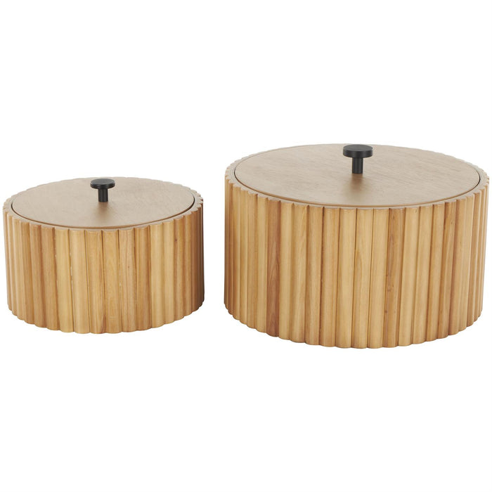 Wooden Handmade Slatted Decorative Box