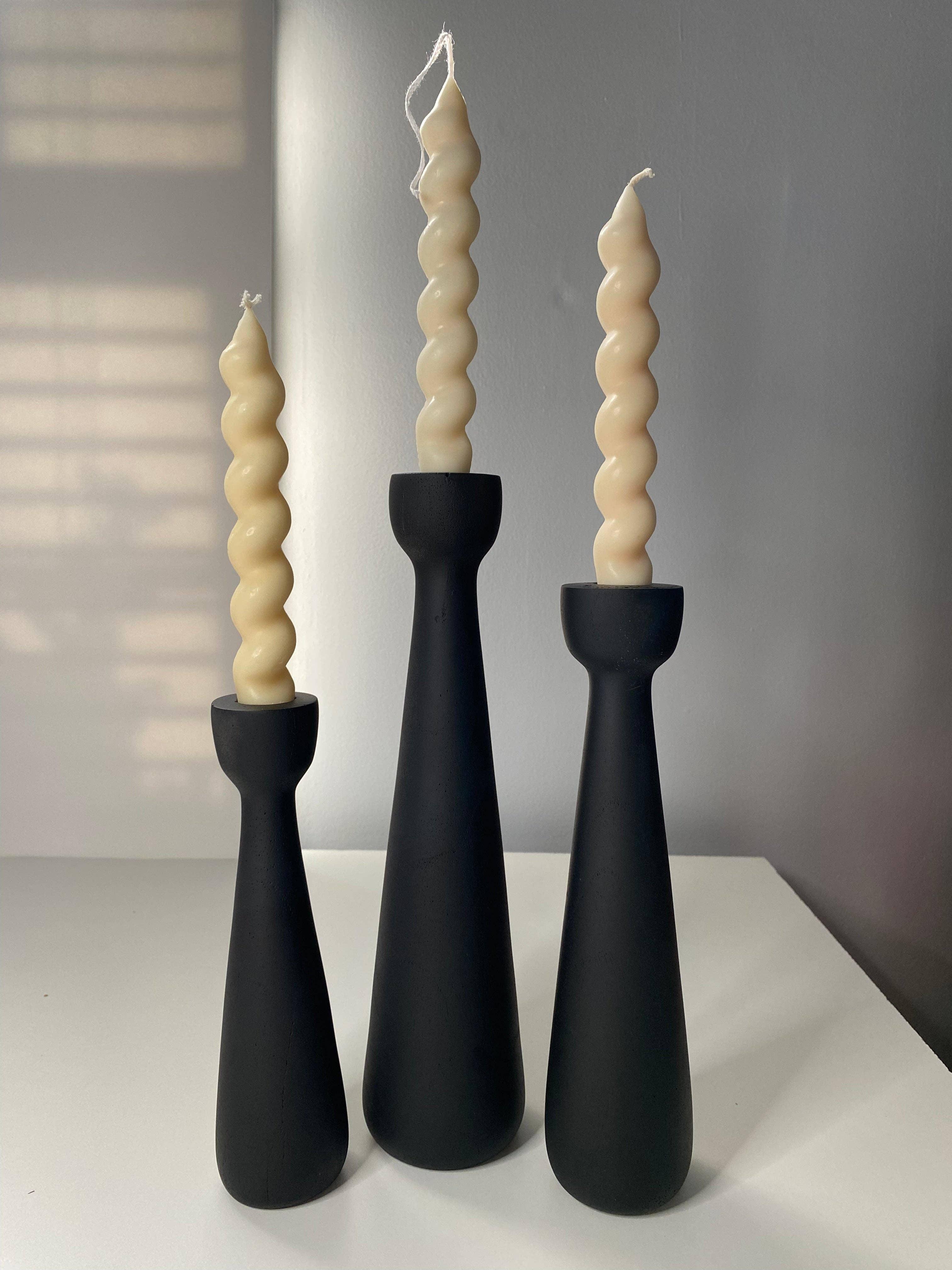 Taper Candle Holder s/3 Votives, Hurricanes & Candleholders
