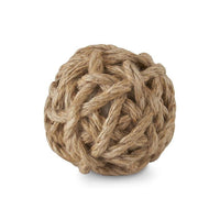 4" Natural Tan Seagrass Ball s/6