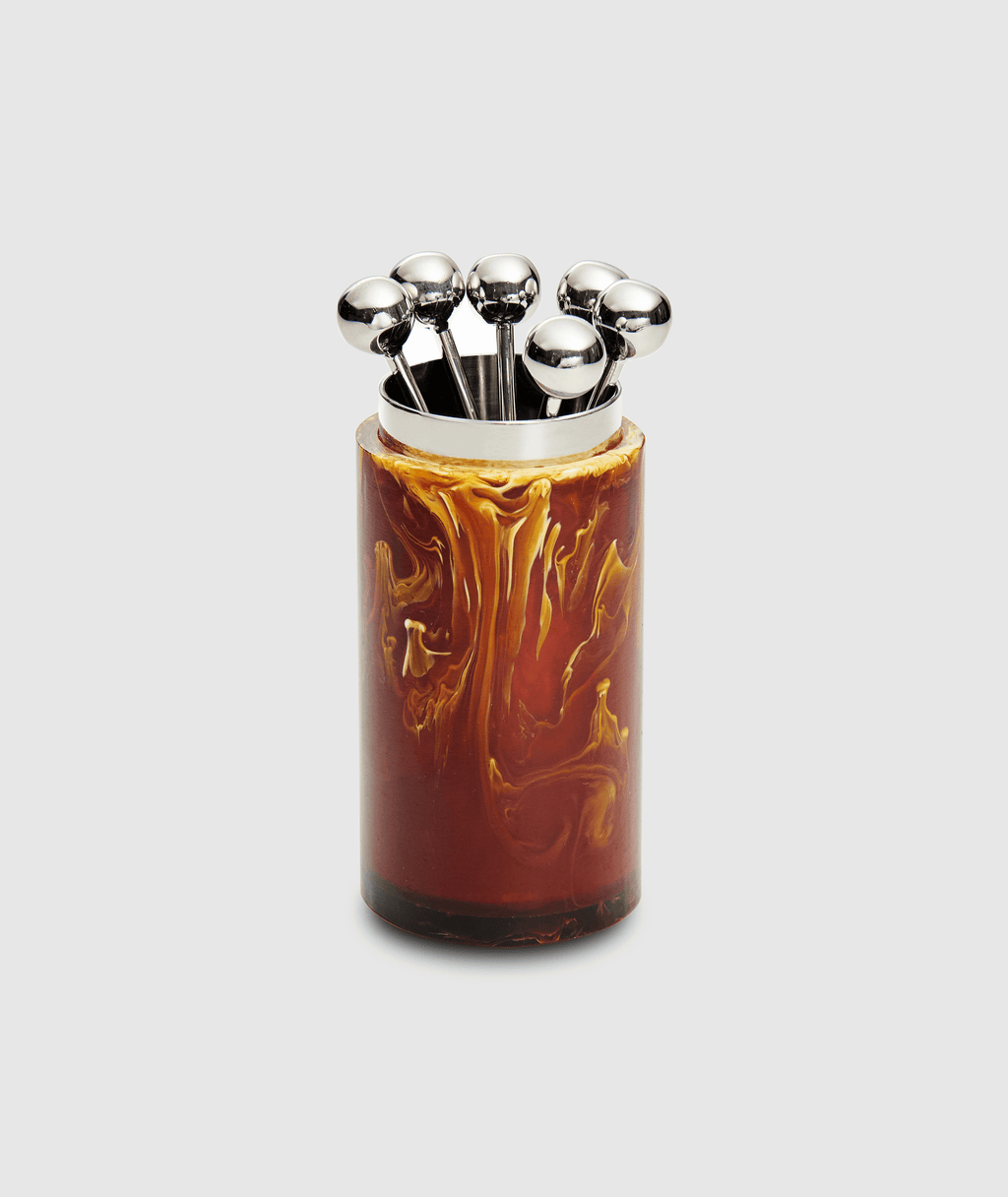 Vega Brown Cocktail Pick Set