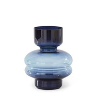 Two Tone Pot Belly Vase