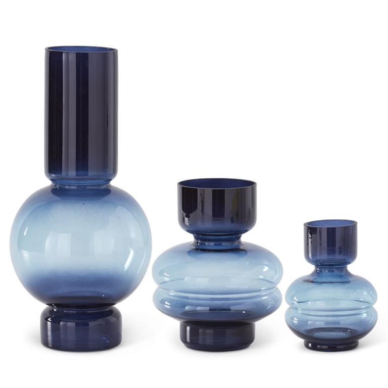 Two Tone Pot Belly Vase