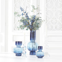 Two Tone Pot Belly Vase