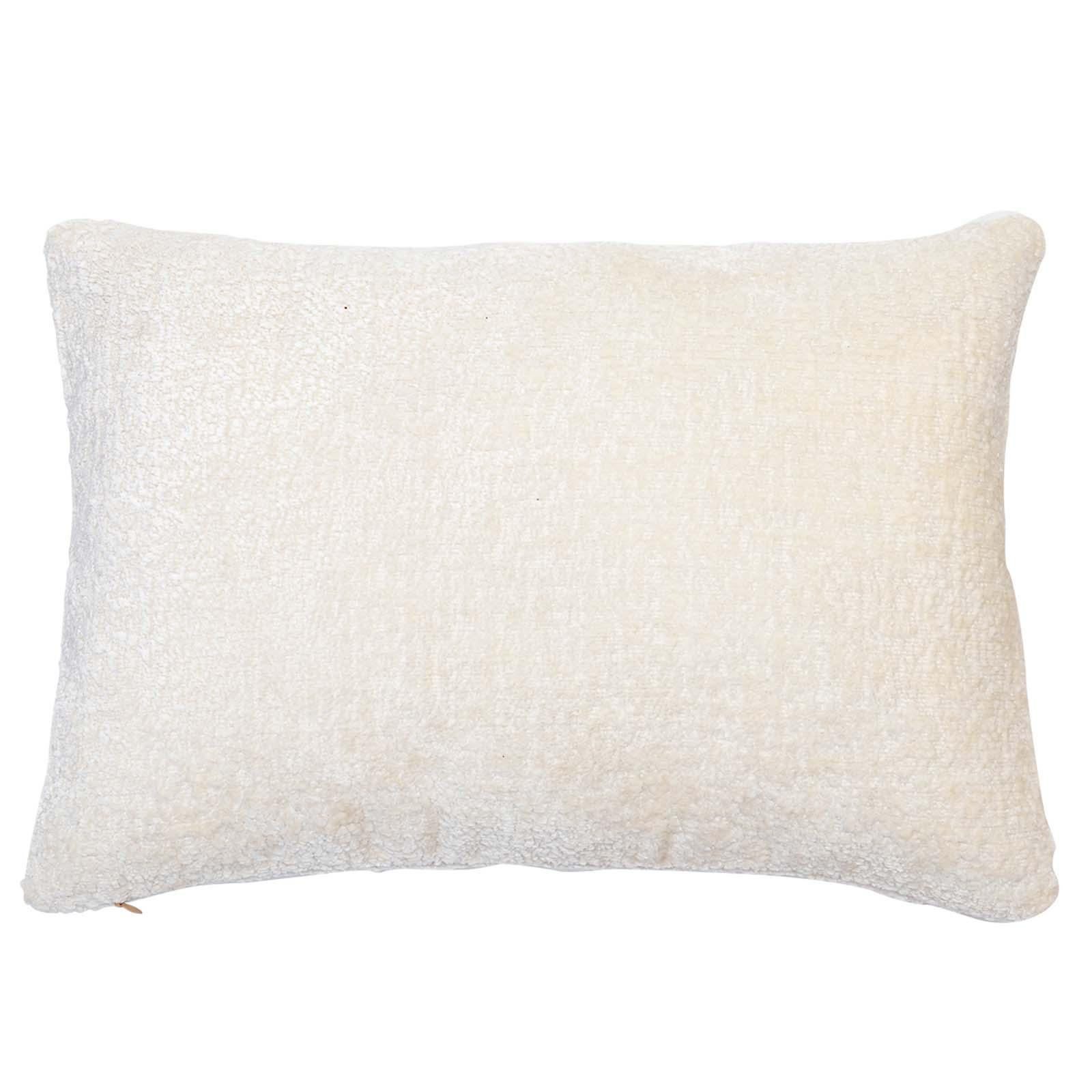Riverdale Lumbar Pillow 12" x 18" Pearl Pillows