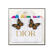 Petite Bag 5x5 DIOR White Art