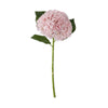 20 Inch Real Touch Hydrangea Stem Pink Decor