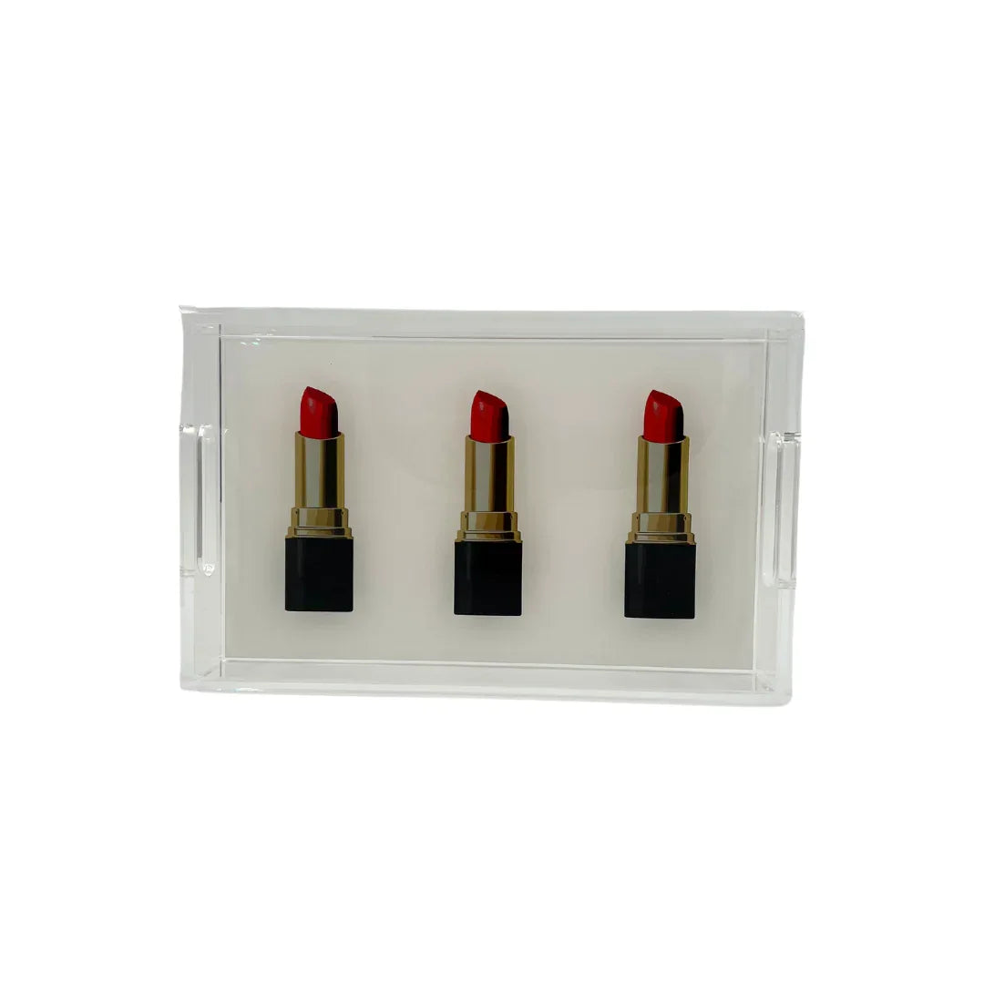 Lipstick Vanity Tray Decorative Tray