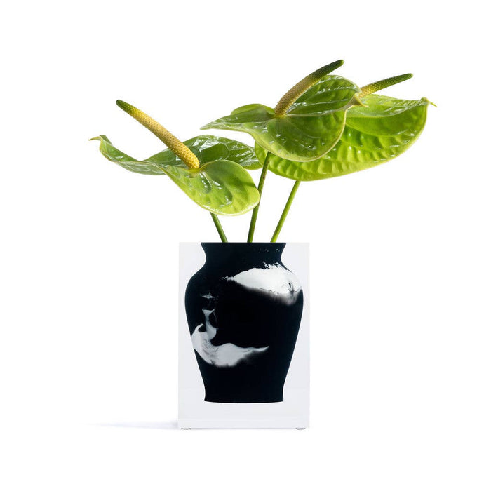 Henry Bud Vase Black Marble
